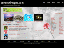 Tablet Screenshot of conceptimages.com